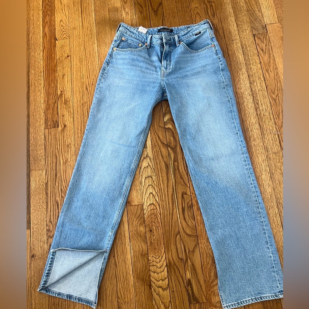 Mavi Women's High Rise Jeans in Light Blue